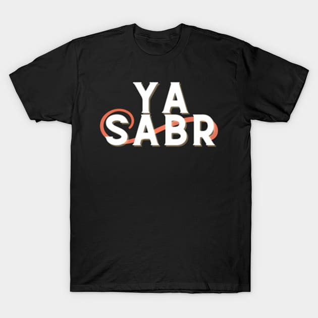 Sabir - Sabr Arabic T-Shirt by Ro Go Dan